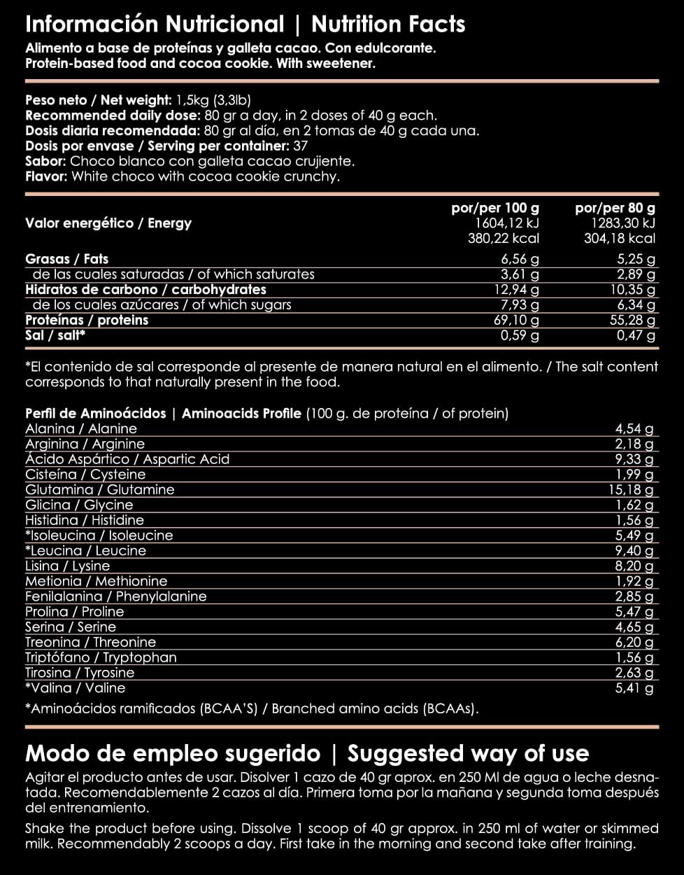 ISO-WHEY CRUNCHY 1.5kg