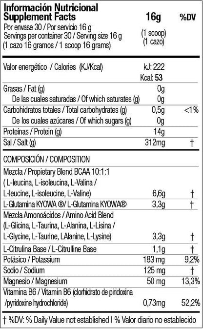 CARETAKER®. BCAAs 10:1:1