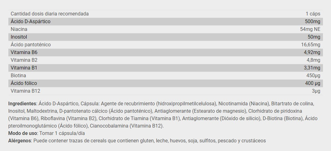 D-ASPARTIC A. +B COMPLEX