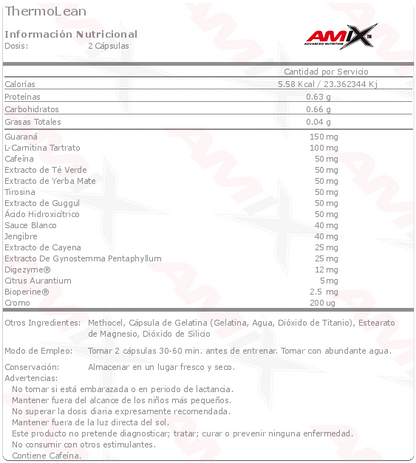 ThermoLean 90 capsulas AMIX